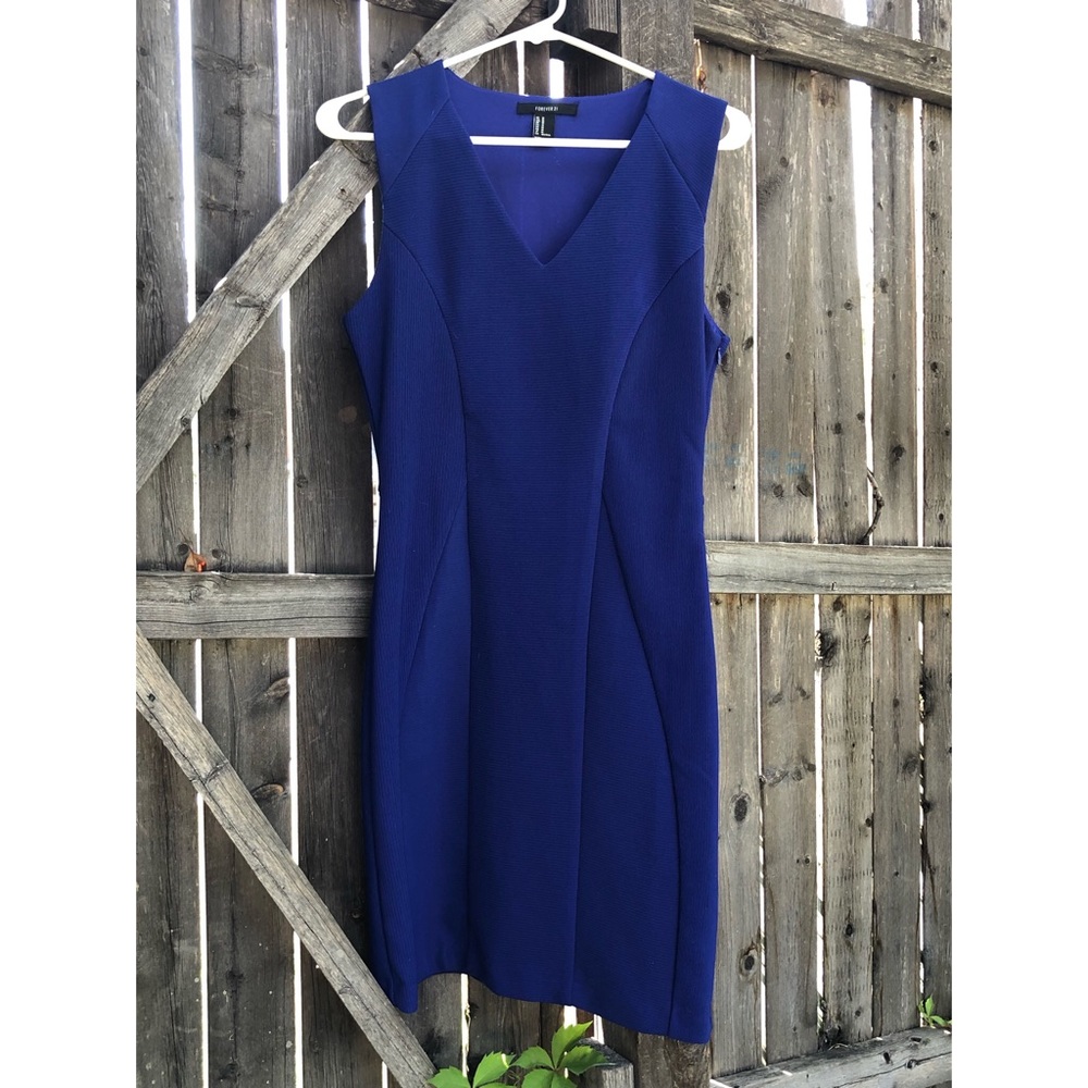 Cobalt Blue Bodycon Dress Forever21
